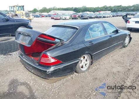 2000 Mercedes-Benz S 500 from USA, damaged, VIN WDBNG75J9YA109525